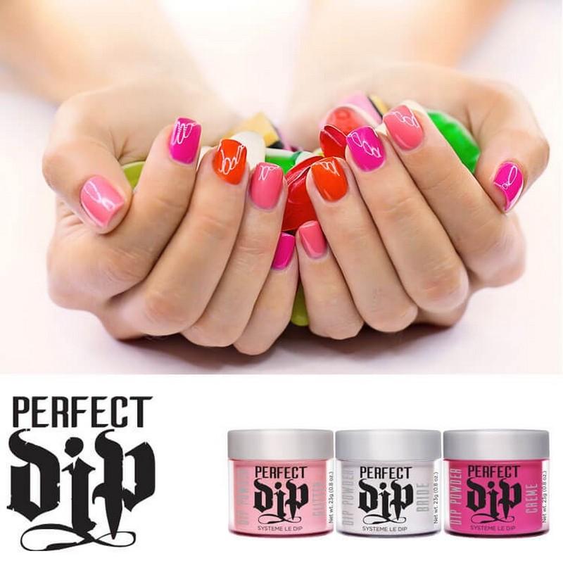 Artistic dip color application