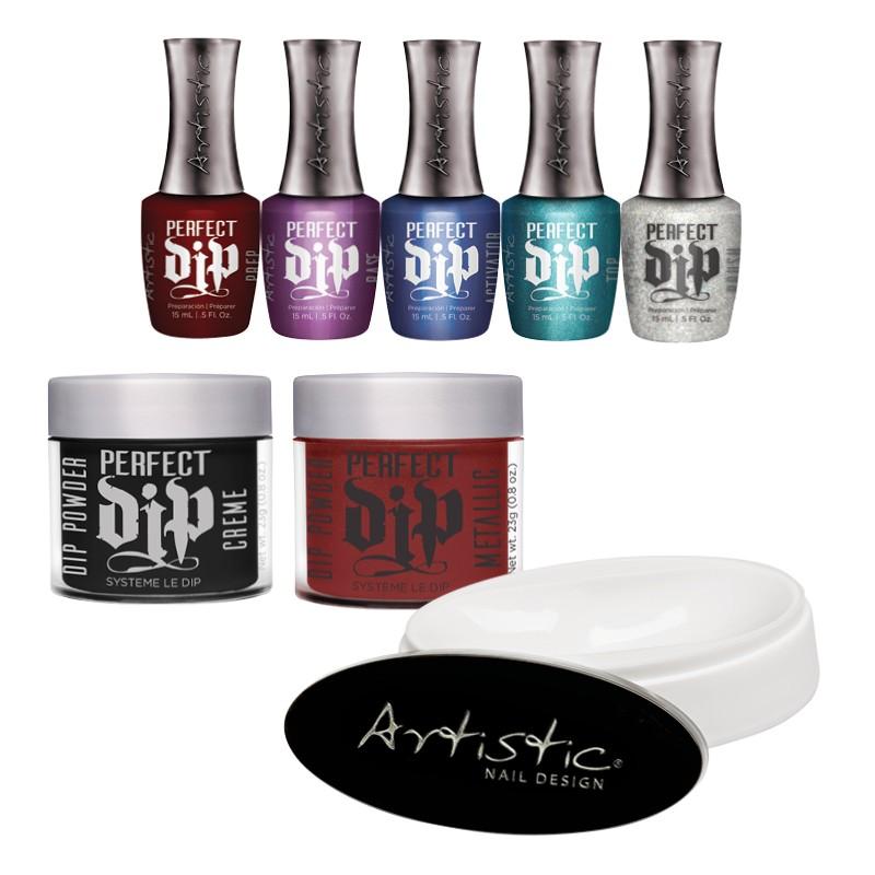 Tuto pose de dip powder (vernis poudre porcelaine)